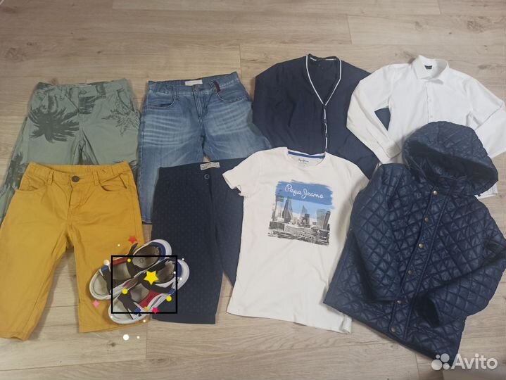 Пакет брендовых вещей на мальчика 146-152