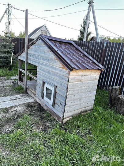 Будка для собаки утепленная