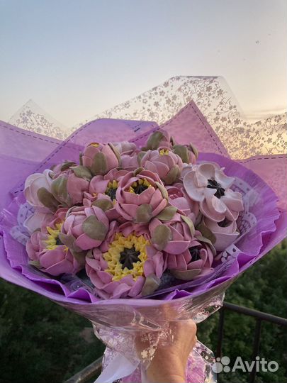 Букет из зефира Зефир Цветы