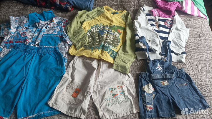 Детские вещи пакетом на мальчика 80 86