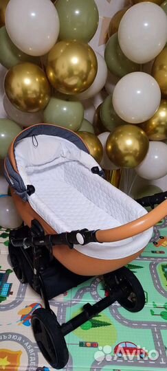 Коляска 2 в 1 adamex massimo