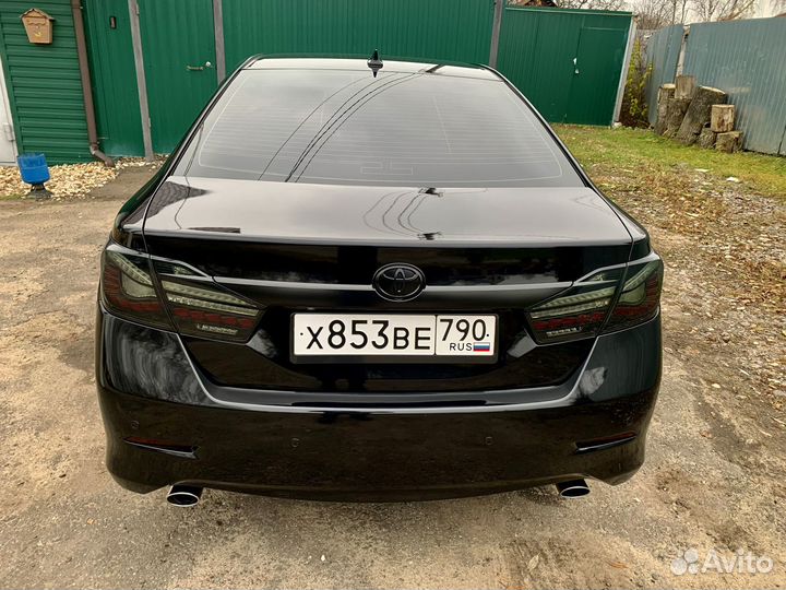 Диодные стоп сигналы camry 50