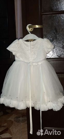 Платье для девочки 74-80-86