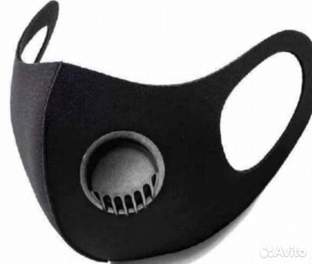 Маска многоразовая с клапаном