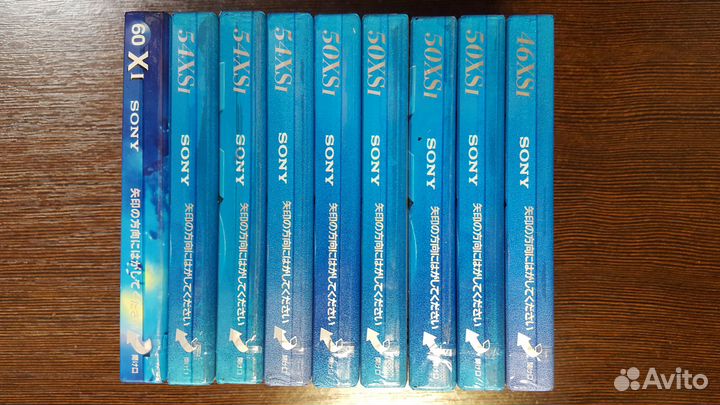 Аудиокассеты sony XS I 46-54
