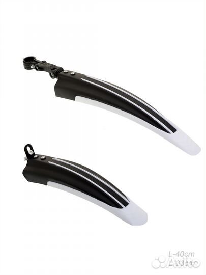 Крылья комплект для велосипеда 30см+40см с креплен