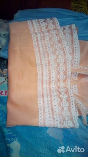 Женские халаты пенюары с ночной сорочкой