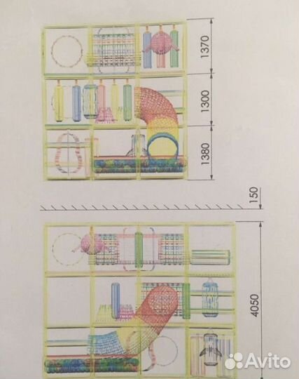 Детский игровой лабиринт