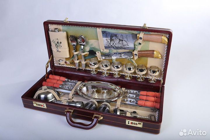 Шашлычный набор - Кизляр №26 с рисунком