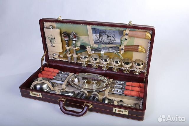 Шашлычный набор - Кизляр №26 с рисунком