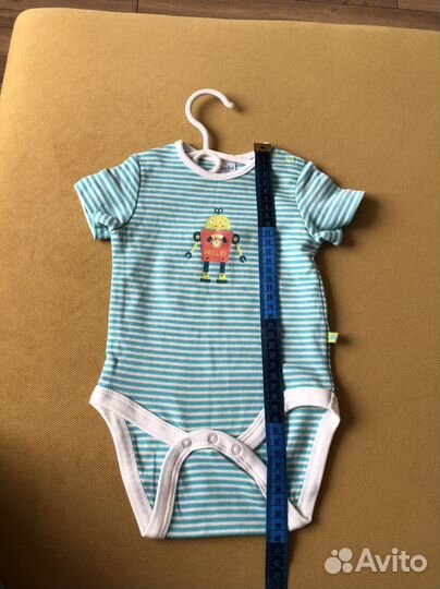 Боди 2 шт. 68 + комбинезон Crockid новые 62