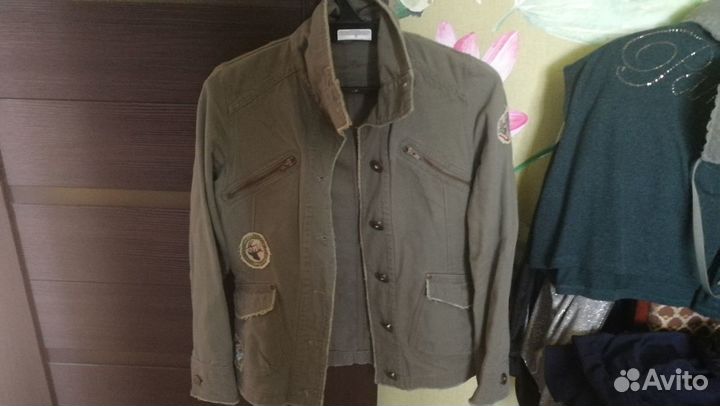 Куртка пиджак хаки