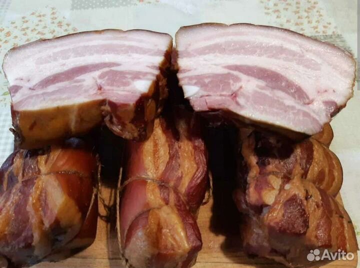 Мясо домашнего копчения