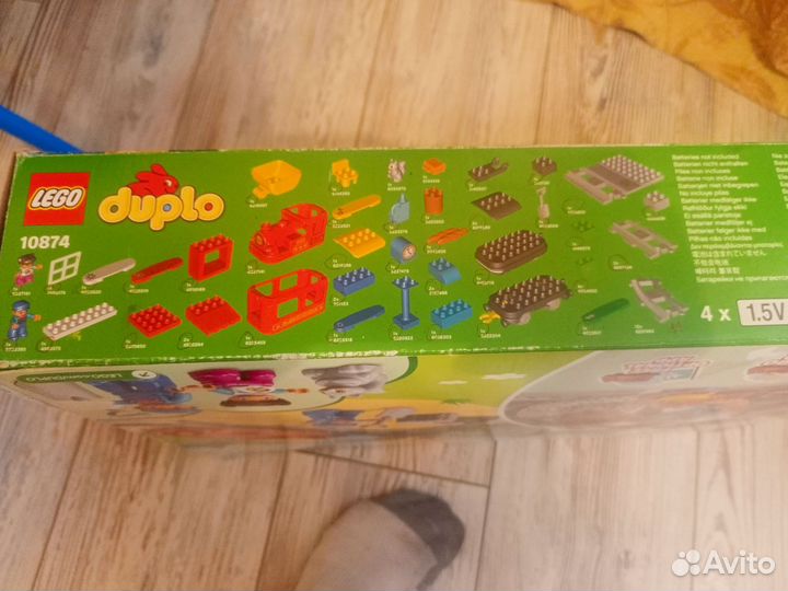 Конструктор lego duplo Town Поезд на паровой тяге