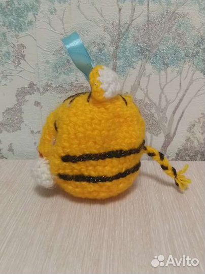 Вязаные игрушки Тигрята