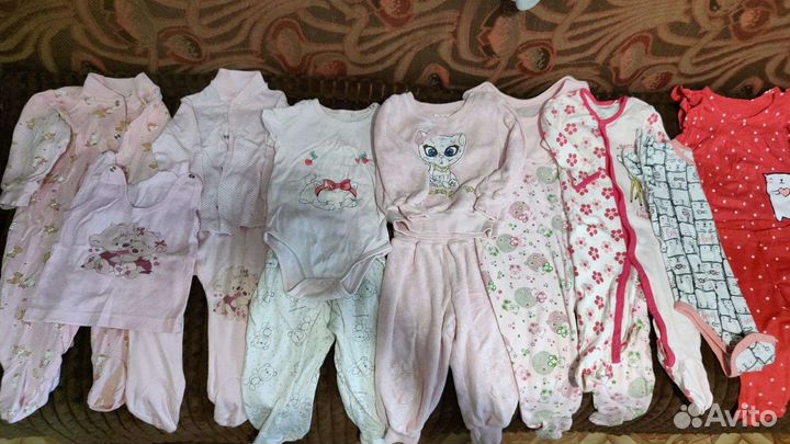 Вещи пакетом на девочку