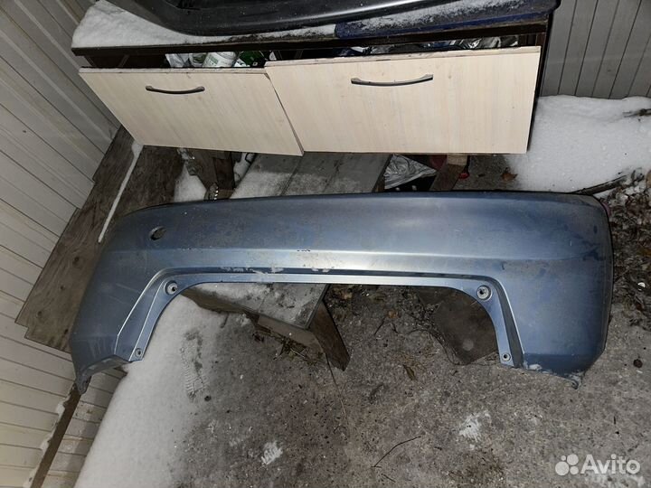 Передний задний бампер Хонда фит 2008 г