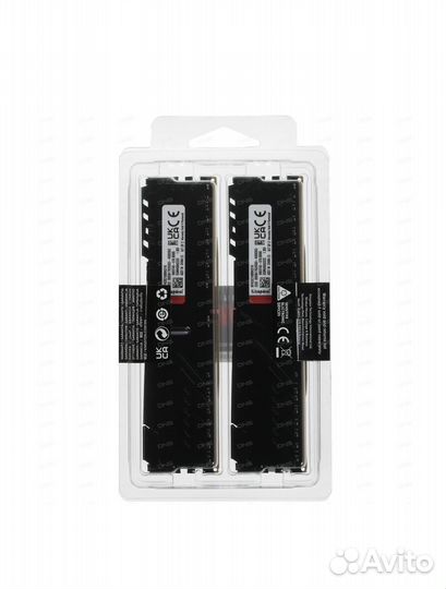 Оперативная память Kingston fury Beast Black 16