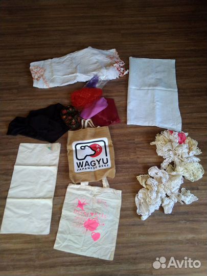 Текстиль платки салфетки пакетом за все