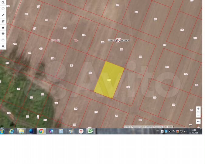 Участок 10,1 сот. (ИЖС)