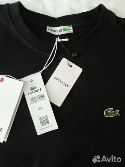 Футболка Lacoste черная