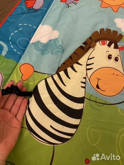 Развивающий коврик tiny love музыкальный