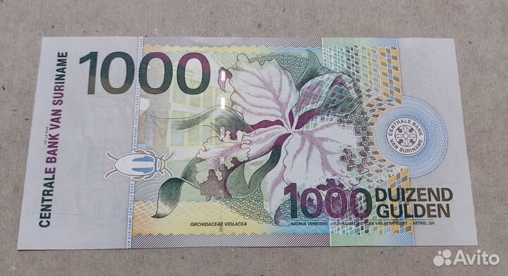 Суринам банкноты пресс unc см. Описание