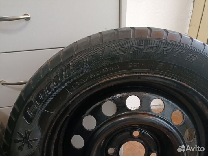 Штампы r14 4 100 с резиной