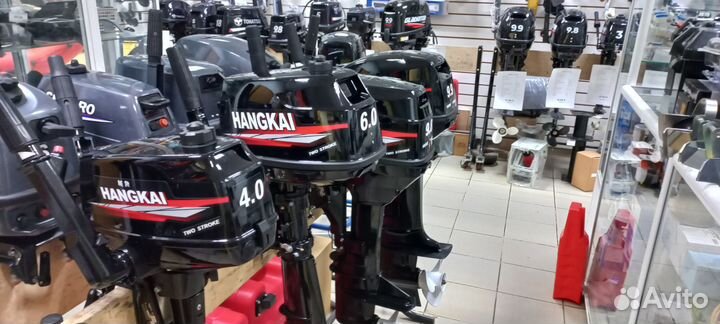 4-х тактный лодочный мотор Hangkai F6.5 HP новые