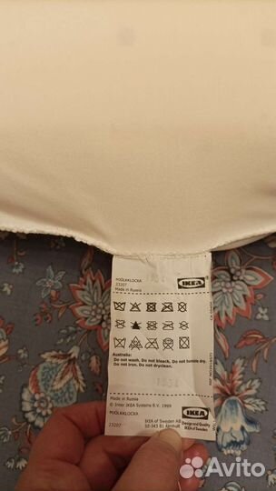 Ортопедическая подушка Икеа mjolkklocka