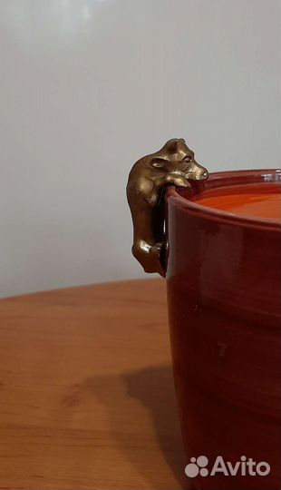 Бронзовая миниатюра подвеска, подставка, интерьер