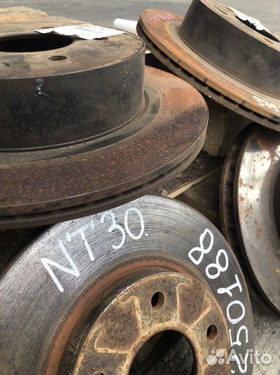 Тормозной диск nissan x-trail t30 nt30