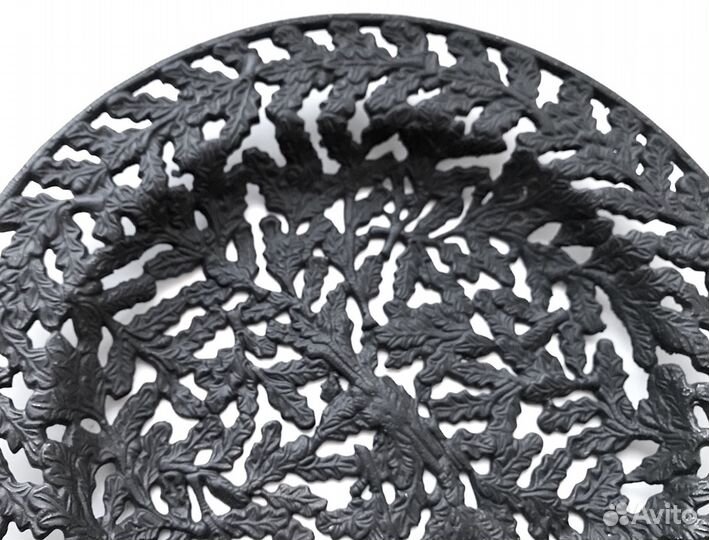 Коллекционная тарель каслинское литьё 1951г дубок