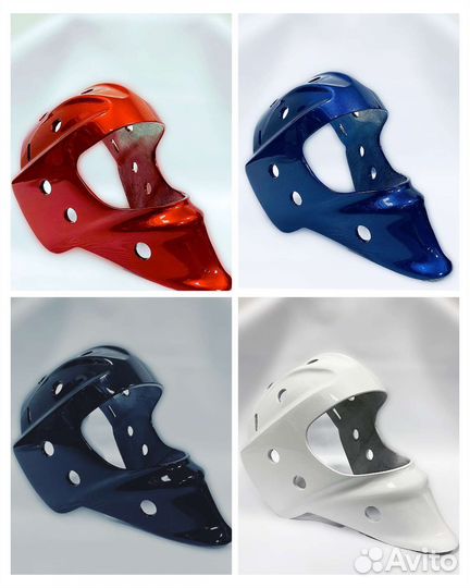 Профессиональный вратарский шлем хоккейный новый