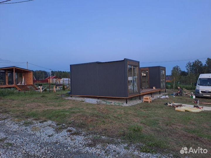 Модульный дом барнхаус