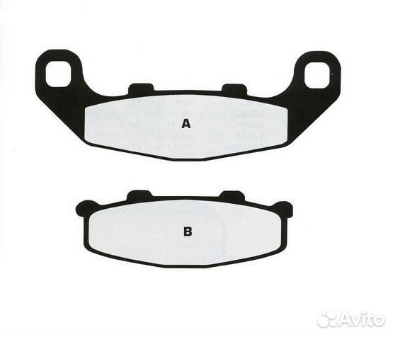 Тормозные колодки Nissin 2P-280NS