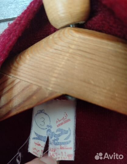 Халат женский махровый 52-54р красный