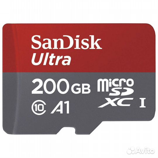 Новая USA SanDisk 200GB Ultra microsdxc UHS-I Memo