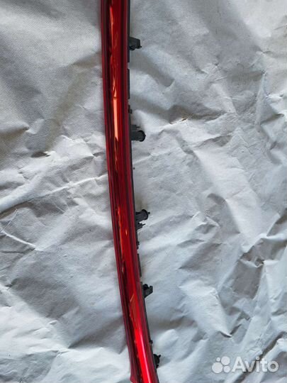 Kia rio x line накладка крышки багажника