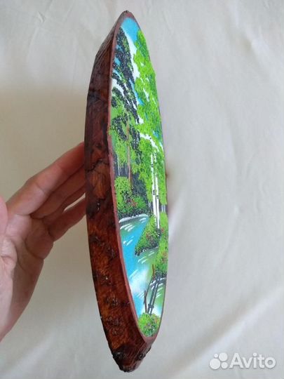 Панно из полудрагоценных камней 