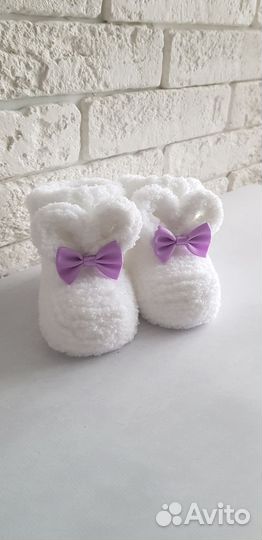 Пинетки с ушками 