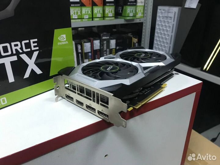 Видеокарта MSI RTX 2060 Ventus 6 Gb
