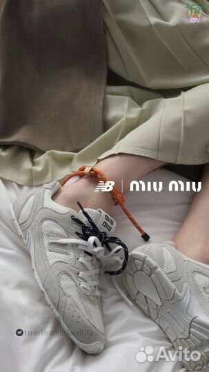 Miu Miu x New Balance 530 - White / Белые
