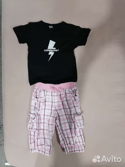 Одежда пакетом для девочки 104 110 116