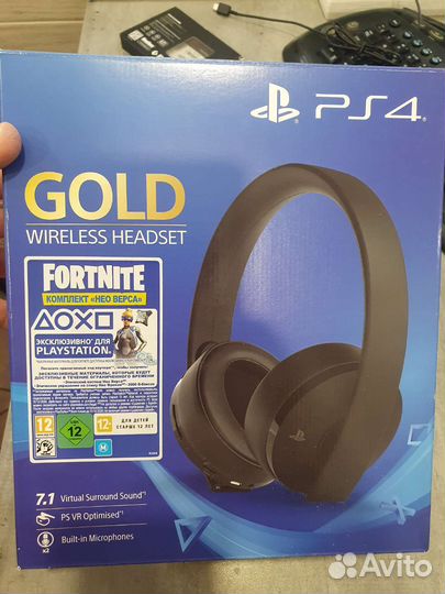 Беспроводные наушники sony playstation