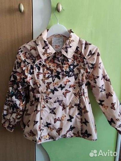 Ветровка для девочки 110