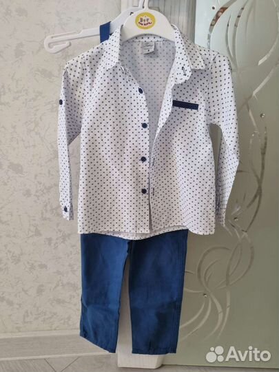 Костюм рубашка и брюки
