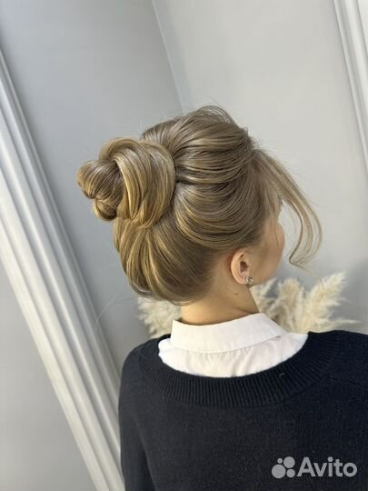 Прическа, укладка, свадебная прическа