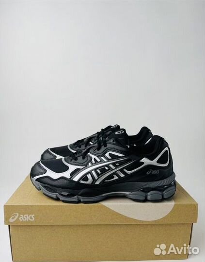 Кроссовки asics gel nyc black оригинал