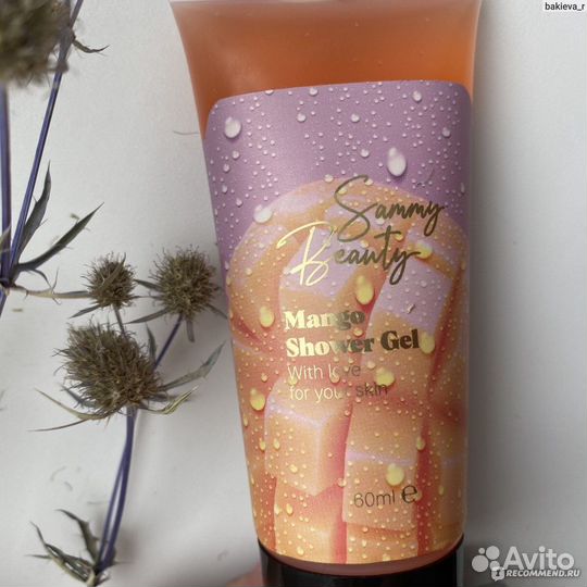 Гель для душа sammy beauty манго 60 мл